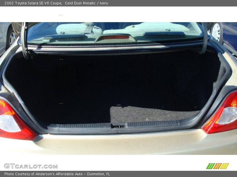 Gold Dust Metallic / Ivory 2002 Toyota Solara SE V6 Coupe