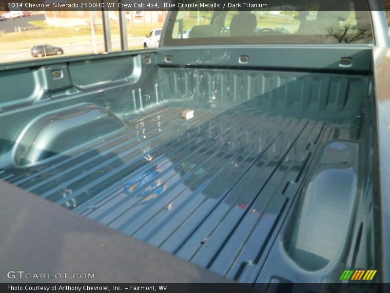 Blue Granite Metallic / Dark Titanium 2014 Chevrolet Silverado 2500HD WT Crew Cab 4x4