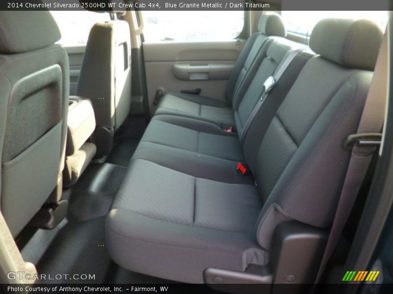Blue Granite Metallic / Dark Titanium 2014 Chevrolet Silverado 2500HD WT Crew Cab 4x4