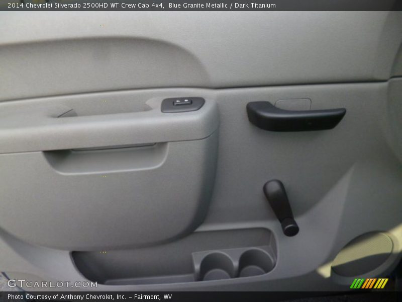Blue Granite Metallic / Dark Titanium 2014 Chevrolet Silverado 2500HD WT Crew Cab 4x4