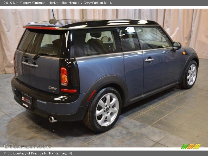 Horizon Blue Metallic / Grey/Carbon Black 2010 Mini Cooper Clubman