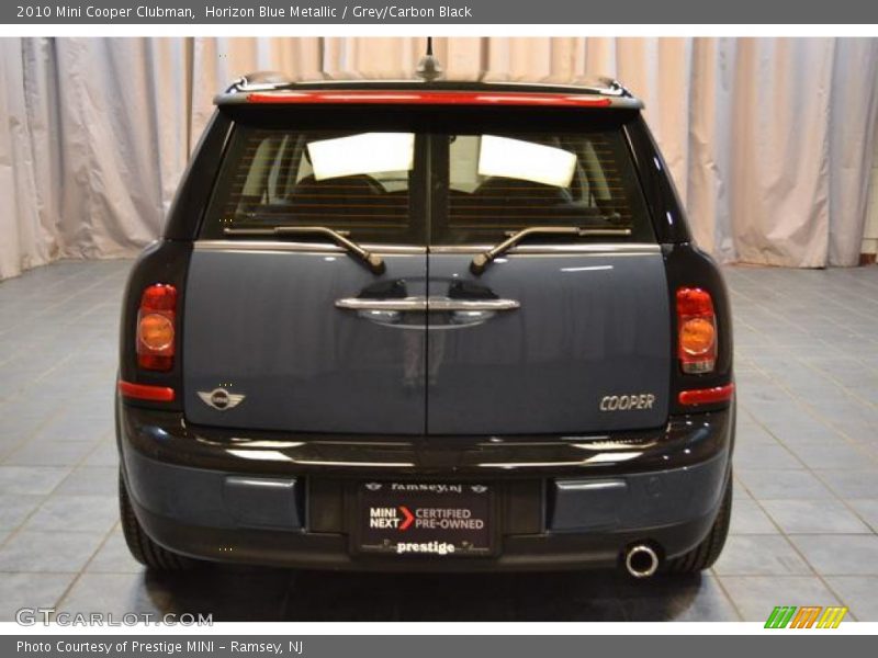 Horizon Blue Metallic / Grey/Carbon Black 2010 Mini Cooper Clubman