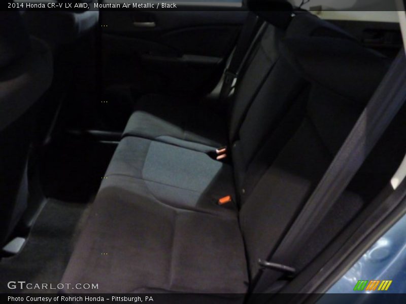 Mountain Air Metallic / Black 2014 Honda CR-V LX AWD