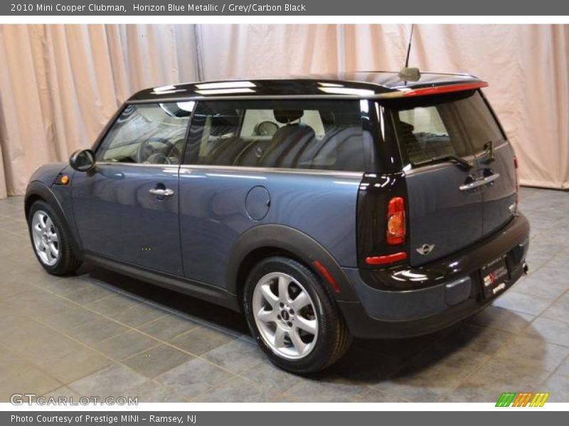 Horizon Blue Metallic / Grey/Carbon Black 2010 Mini Cooper Clubman