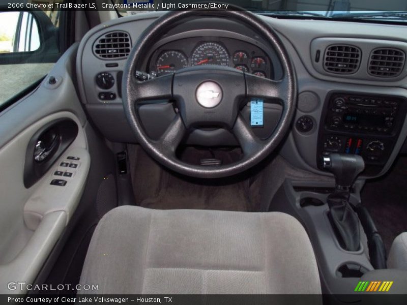 Graystone Metallic / Light Cashmere/Ebony 2006 Chevrolet TrailBlazer LS