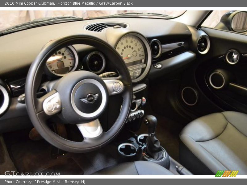 Horizon Blue Metallic / Grey/Carbon Black 2010 Mini Cooper Clubman