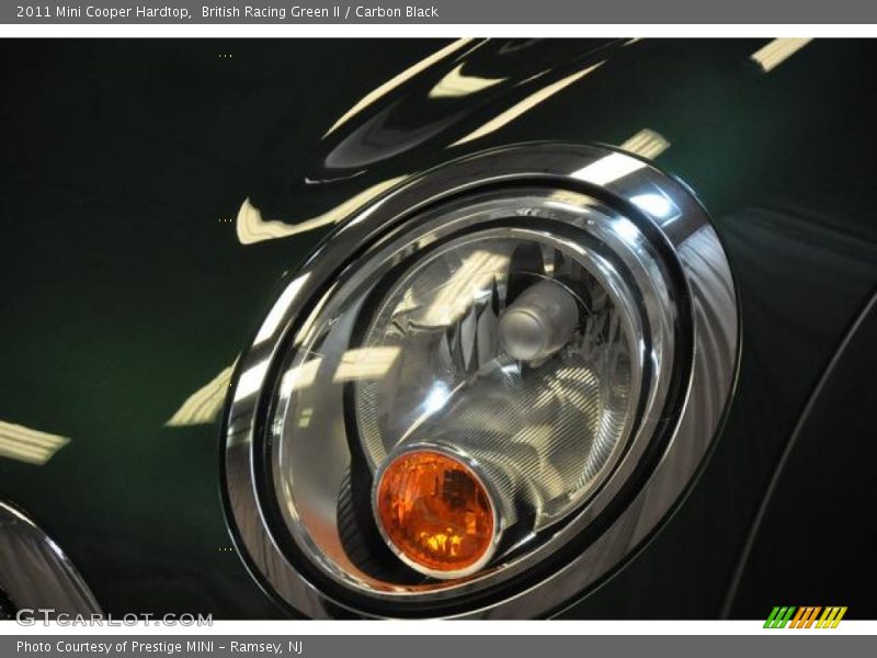 British Racing Green II / Carbon Black 2011 Mini Cooper Hardtop