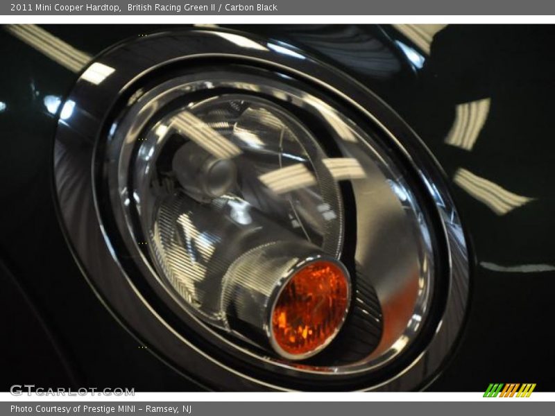 British Racing Green II / Carbon Black 2011 Mini Cooper Hardtop
