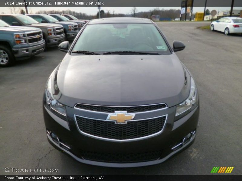 Tungsten Metallic / Jet Black 2014 Chevrolet Cruze LTZ