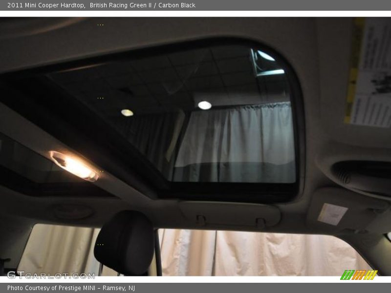 British Racing Green II / Carbon Black 2011 Mini Cooper Hardtop