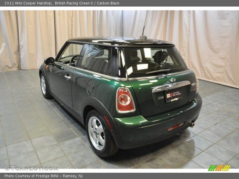 British Racing Green II / Carbon Black 2011 Mini Cooper Hardtop