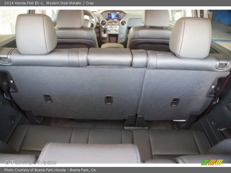 Modern Steel Metallic / Gray 2014 Honda Pilot EX-L