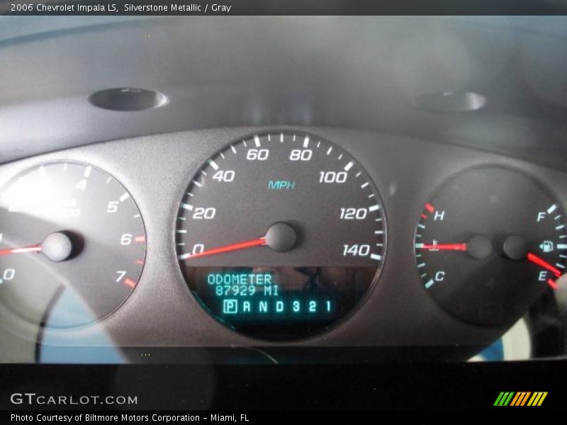 Silverstone Metallic / Gray 2006 Chevrolet Impala LS
