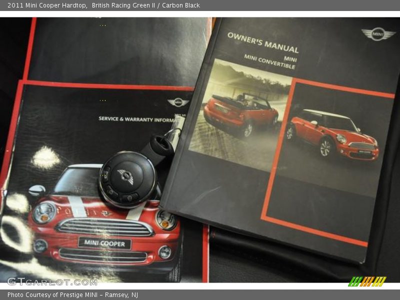 British Racing Green II / Carbon Black 2011 Mini Cooper Hardtop