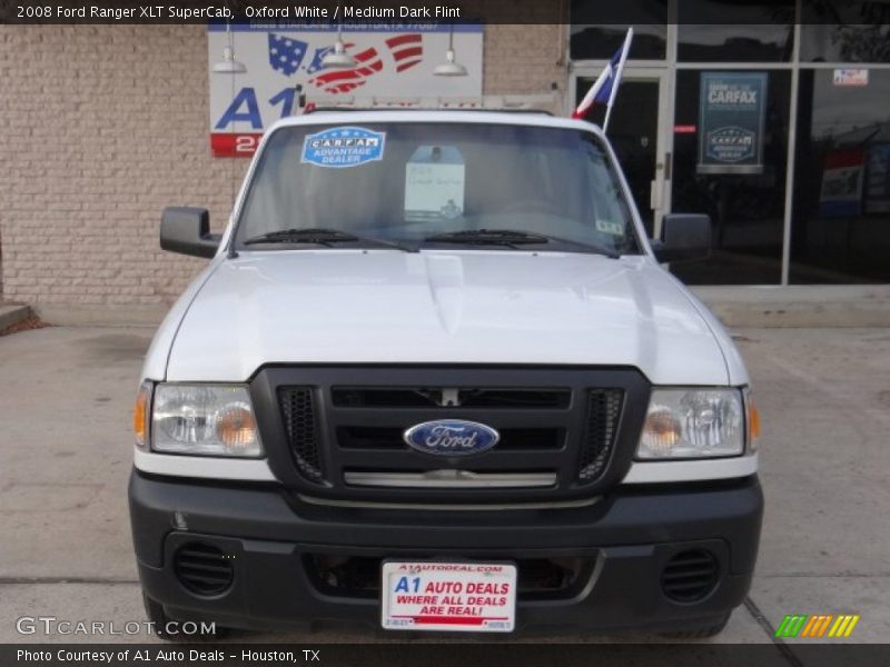 Oxford White / Medium Dark Flint 2008 Ford Ranger XLT SuperCab