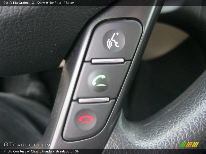 Snow White Pearl / Beige 2013 Kia Optima LX