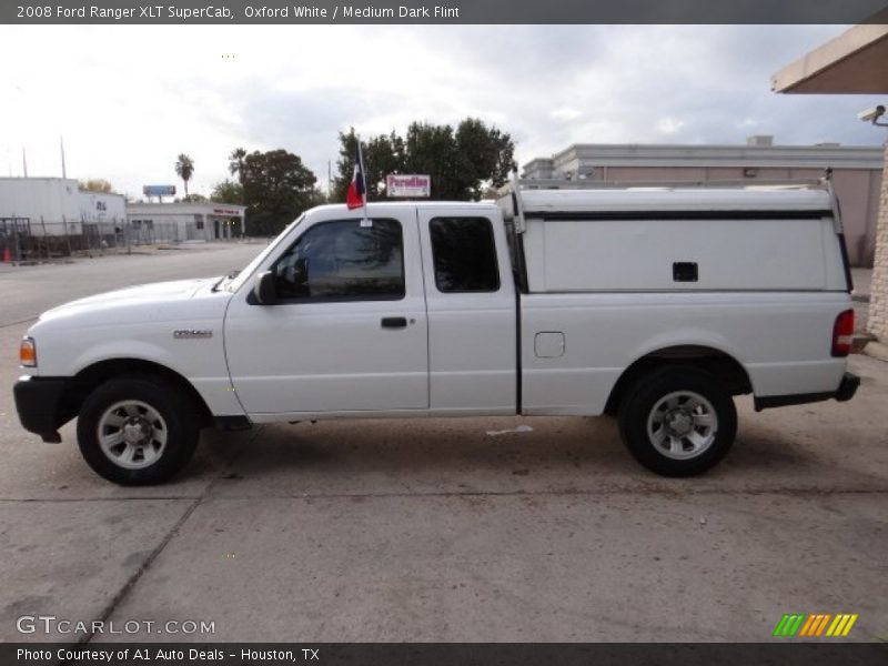Oxford White / Medium Dark Flint 2008 Ford Ranger XLT SuperCab