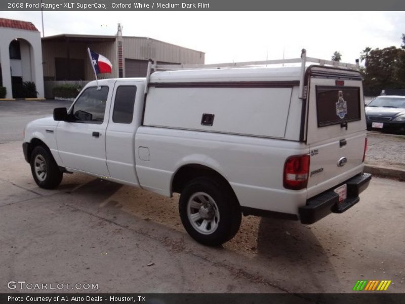 Oxford White / Medium Dark Flint 2008 Ford Ranger XLT SuperCab