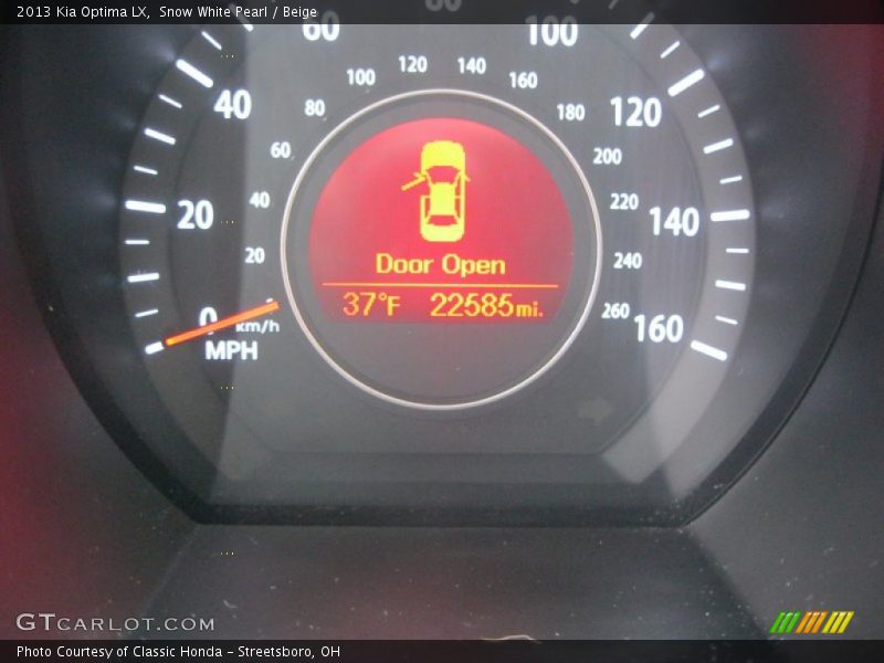 Snow White Pearl / Beige 2013 Kia Optima LX
