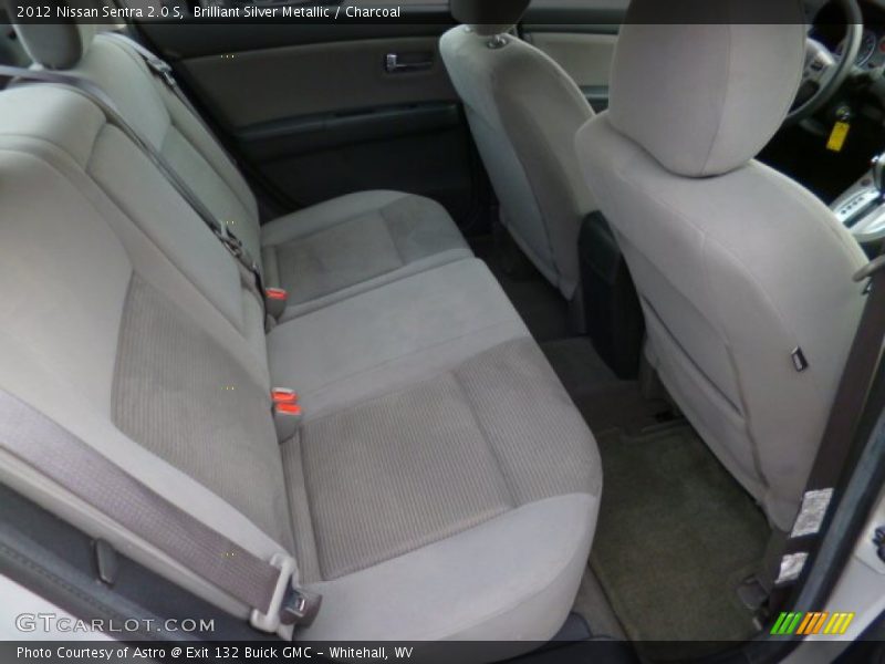 Brilliant Silver Metallic / Charcoal 2012 Nissan Sentra 2.0 S