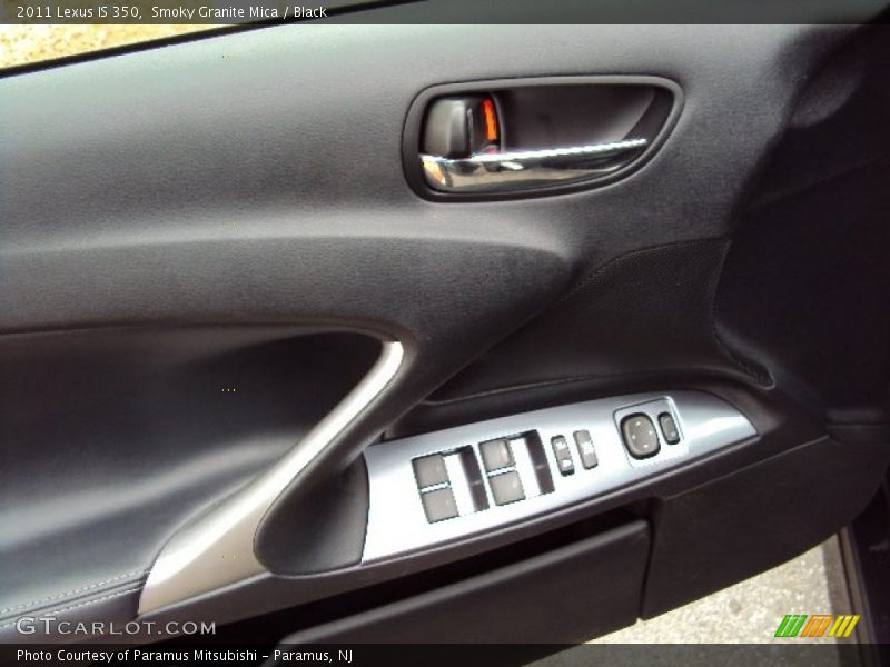 Smoky Granite Mica / Black 2011 Lexus IS 350