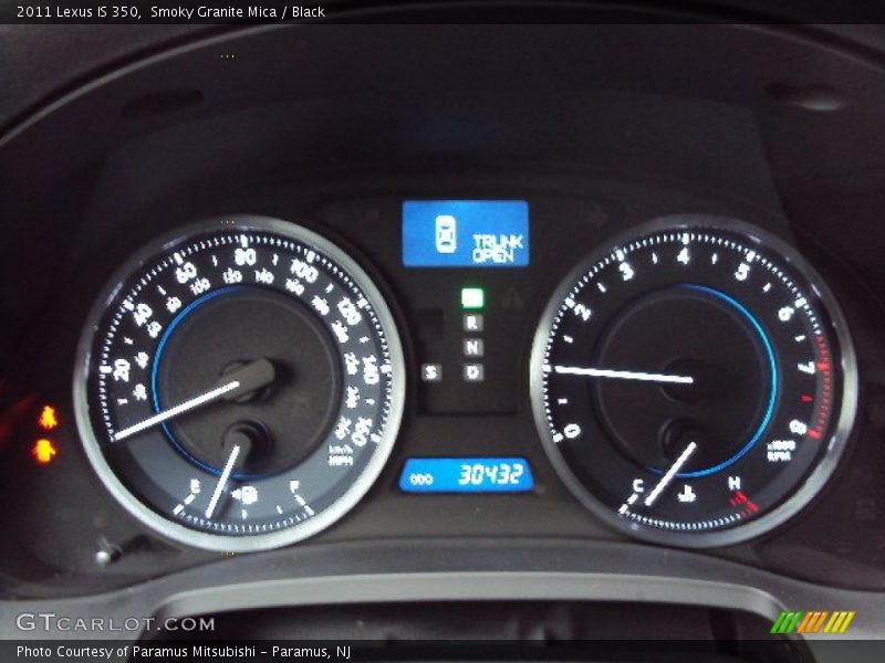  2011 IS 350 350 Gauges