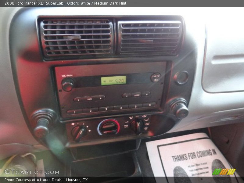 Oxford White / Medium Dark Flint 2008 Ford Ranger XLT SuperCab