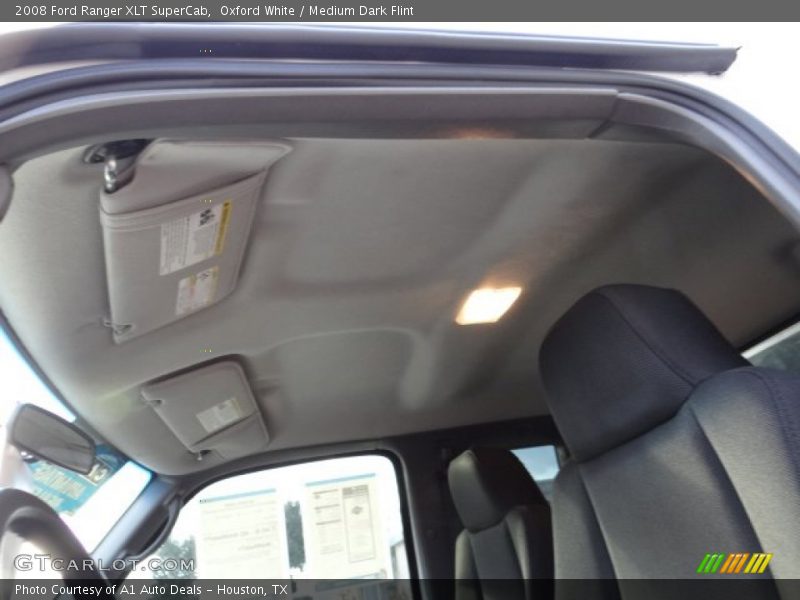 Oxford White / Medium Dark Flint 2008 Ford Ranger XLT SuperCab