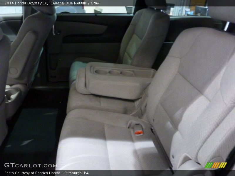 Celestial Blue Metallic / Gray 2014 Honda Odyssey EX
