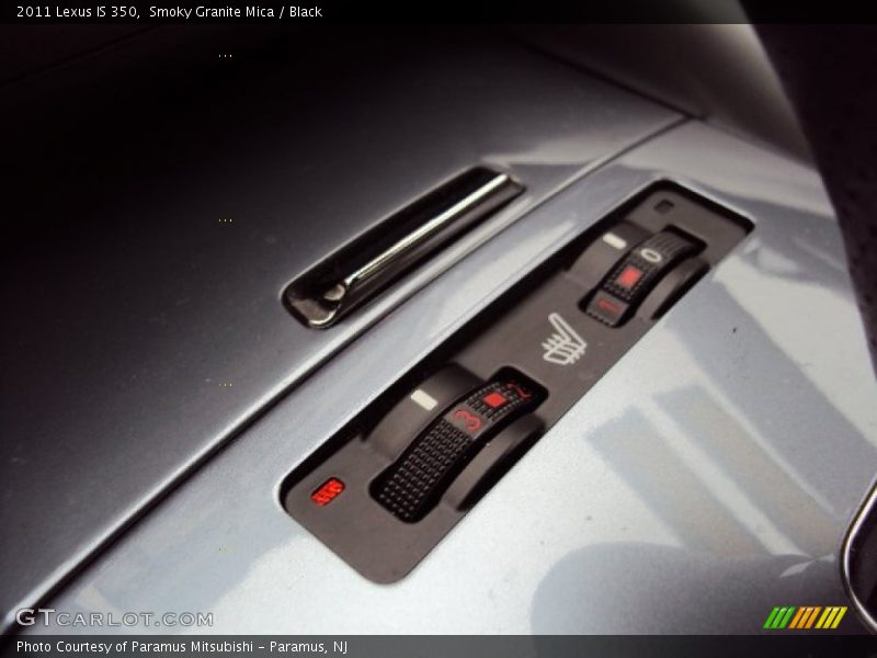 Smoky Granite Mica / Black 2011 Lexus IS 350