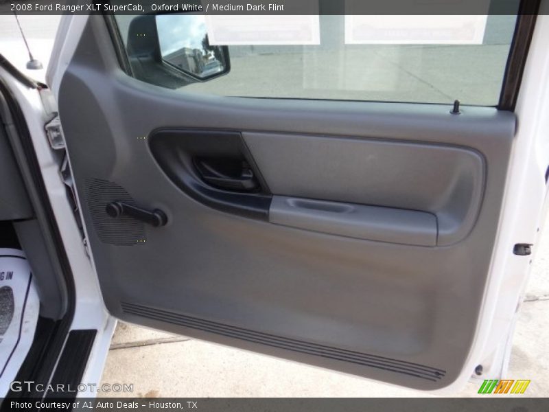 Oxford White / Medium Dark Flint 2008 Ford Ranger XLT SuperCab