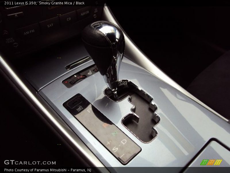 Smoky Granite Mica / Black 2011 Lexus IS 350