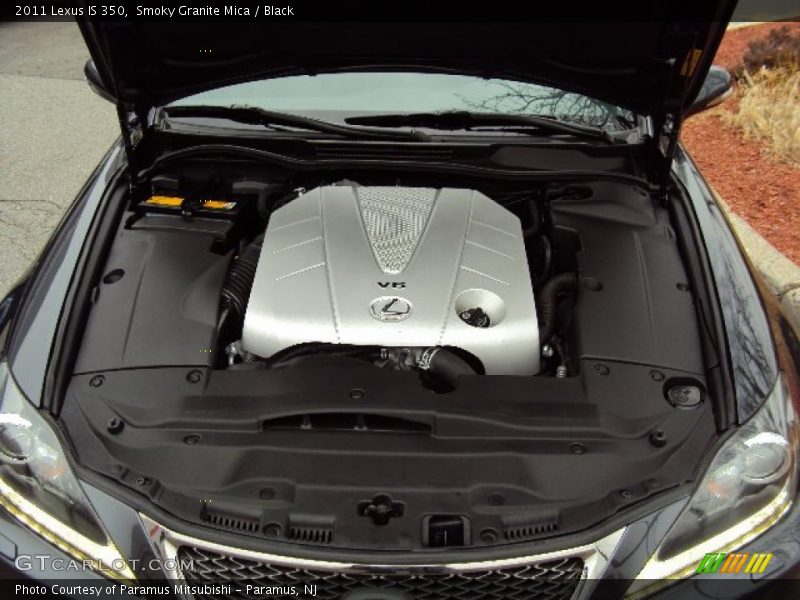 Smoky Granite Mica / Black 2011 Lexus IS 350
