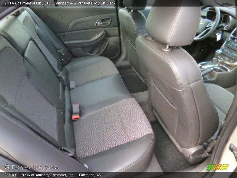 Champagne Silver Metallic / Jet Black 2014 Chevrolet Malibu LT