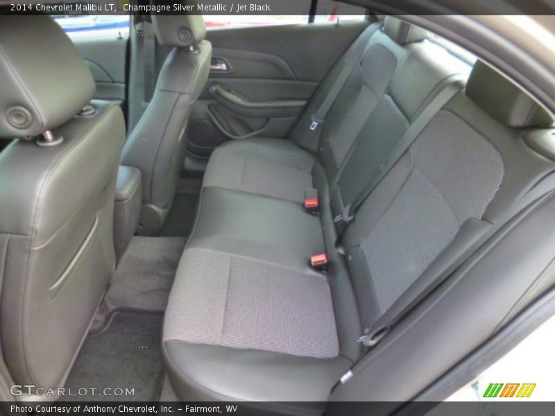 Champagne Silver Metallic / Jet Black 2014 Chevrolet Malibu LT