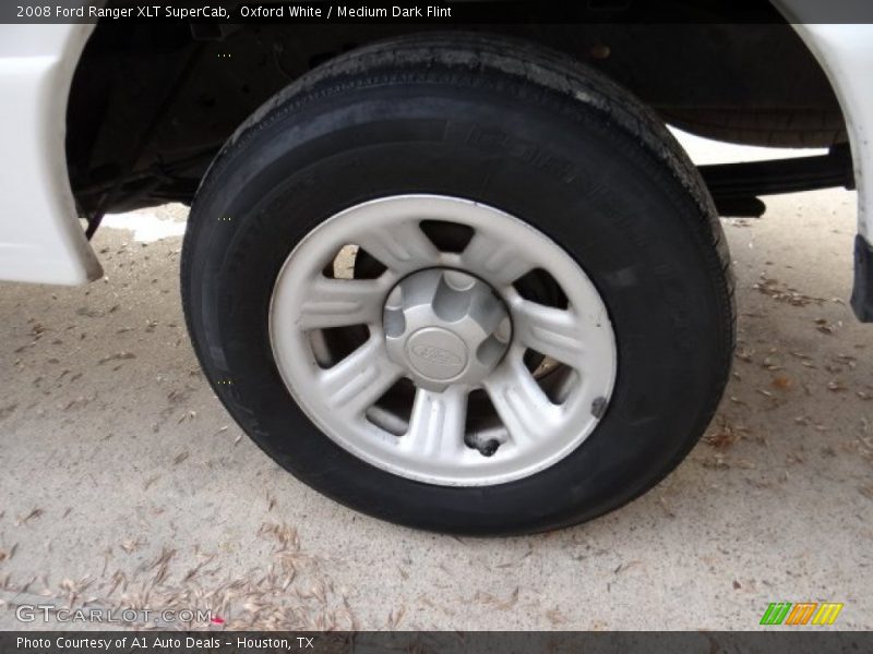 Oxford White / Medium Dark Flint 2008 Ford Ranger XLT SuperCab