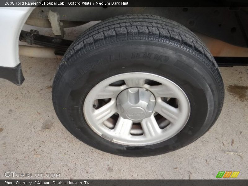 Oxford White / Medium Dark Flint 2008 Ford Ranger XLT SuperCab