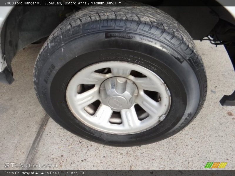 Oxford White / Medium Dark Flint 2008 Ford Ranger XLT SuperCab