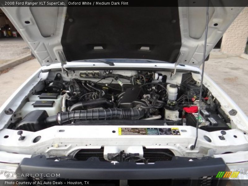 Oxford White / Medium Dark Flint 2008 Ford Ranger XLT SuperCab