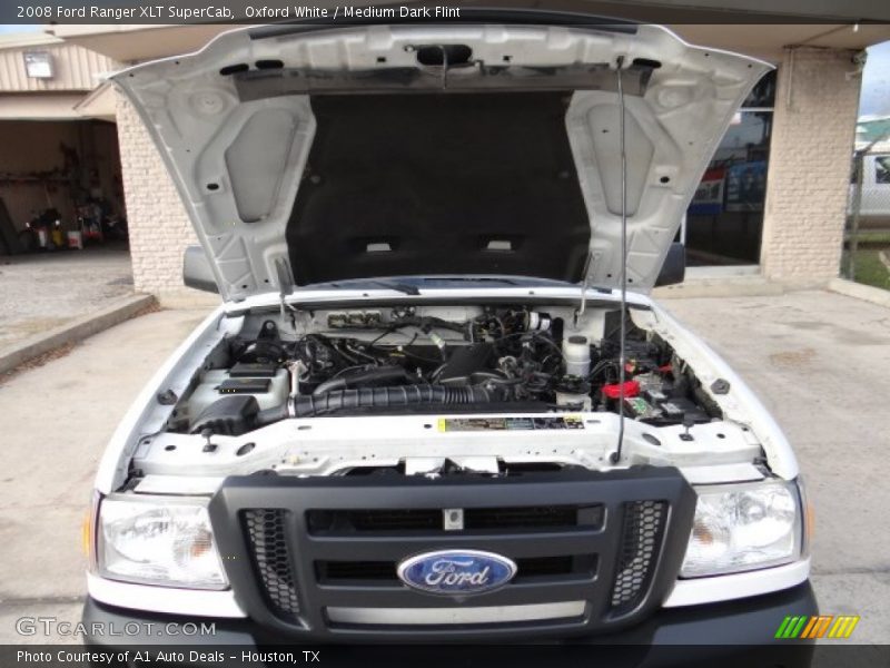 Oxford White / Medium Dark Flint 2008 Ford Ranger XLT SuperCab