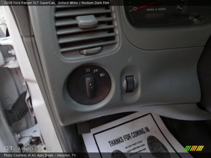 Oxford White / Medium Dark Flint 2008 Ford Ranger XLT SuperCab