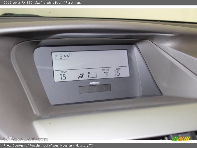 Starfire White Pearl / Parchment 2012 Lexus RX 350