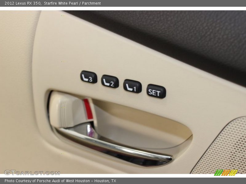 Starfire White Pearl / Parchment 2012 Lexus RX 350