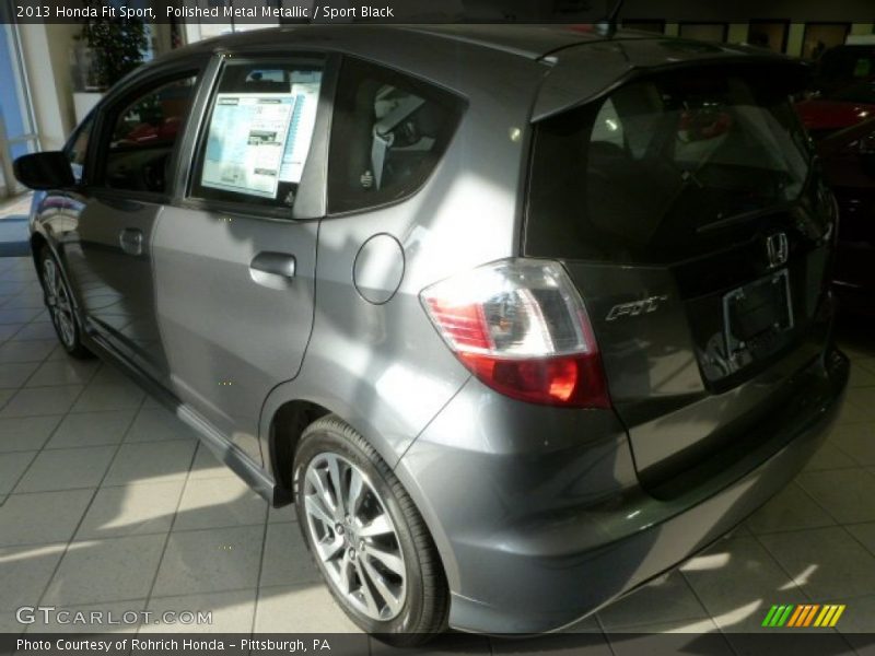 Polished Metal Metallic / Sport Black 2013 Honda Fit Sport