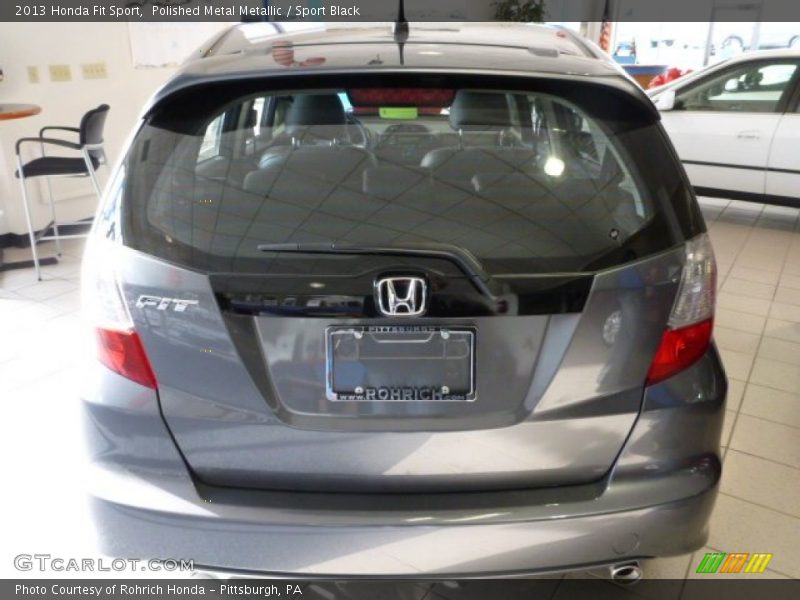 Polished Metal Metallic / Sport Black 2013 Honda Fit Sport