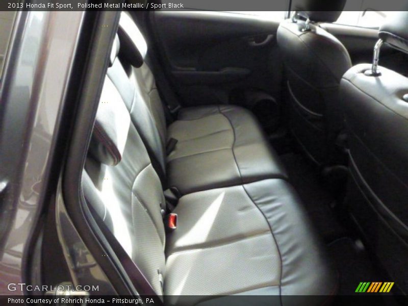 Polished Metal Metallic / Sport Black 2013 Honda Fit Sport