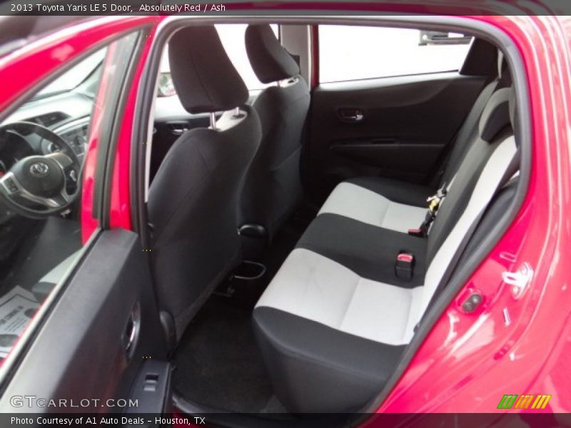 Absolutely Red / Ash 2013 Toyota Yaris LE 5 Door