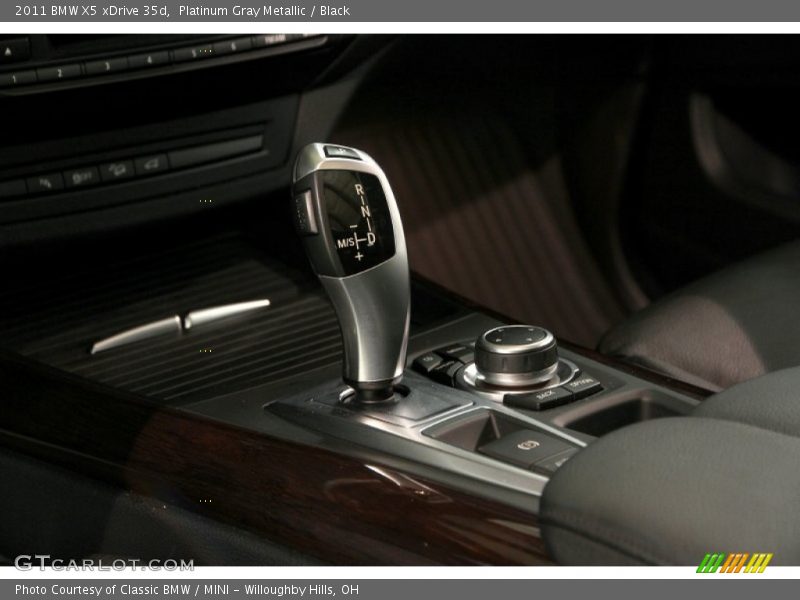 Platinum Gray Metallic / Black 2011 BMW X5 xDrive 35d