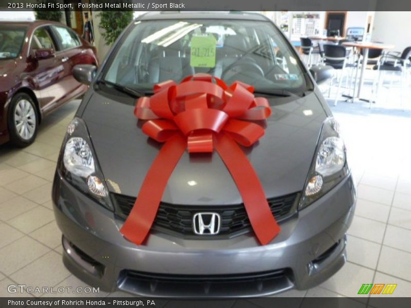 Polished Metal Metallic / Sport Black 2013 Honda Fit Sport