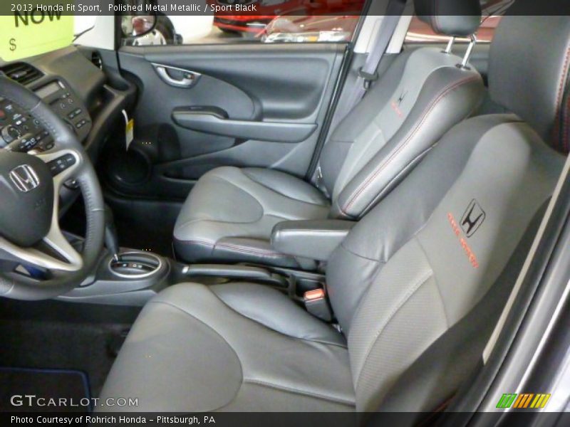 Polished Metal Metallic / Sport Black 2013 Honda Fit Sport